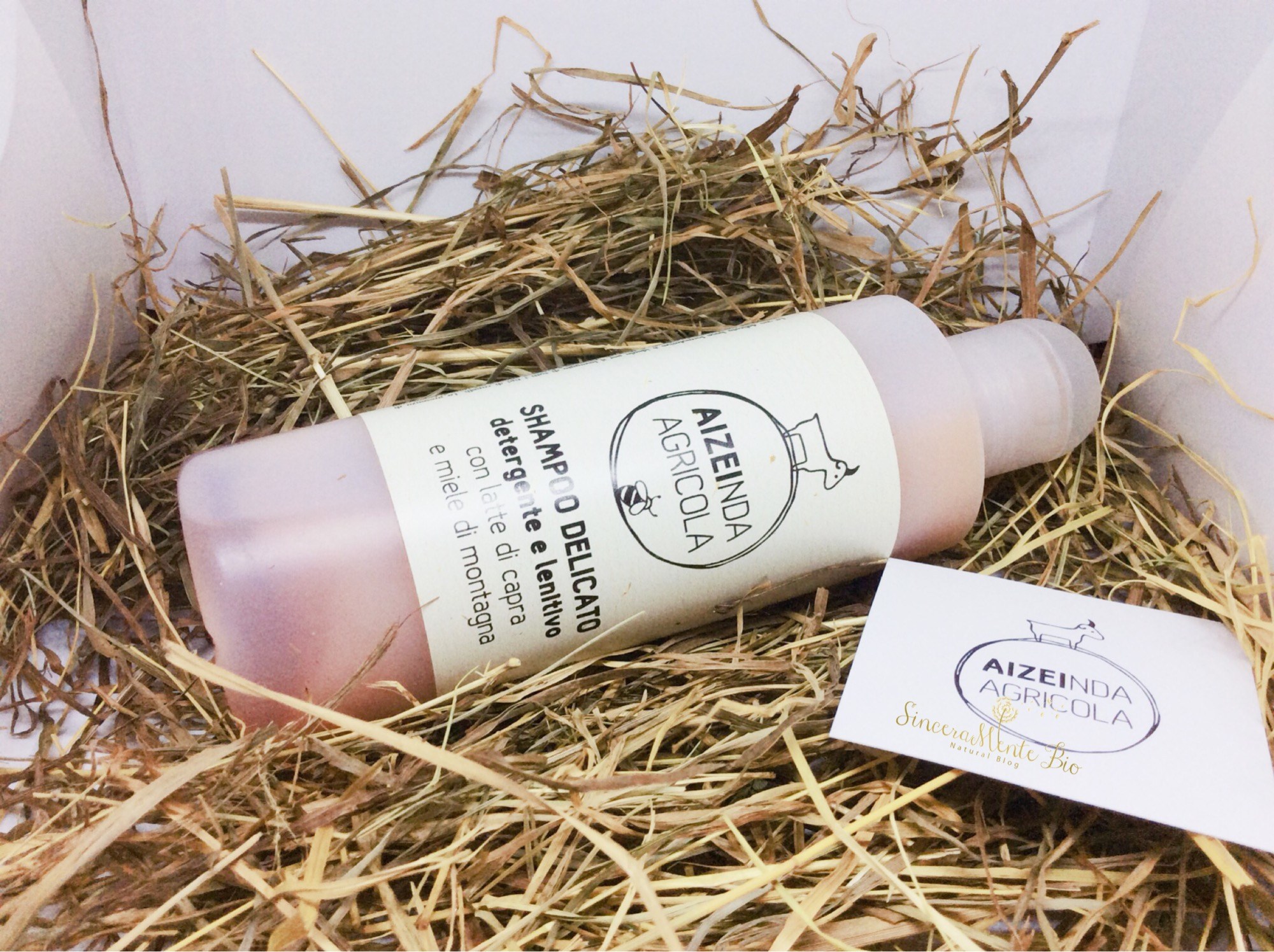Shampoo naturale al latte di capra AiZei