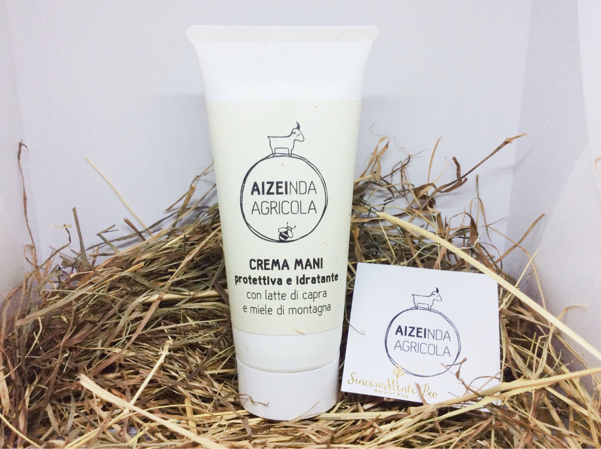 Crema per le mani al latte di capra AiZei