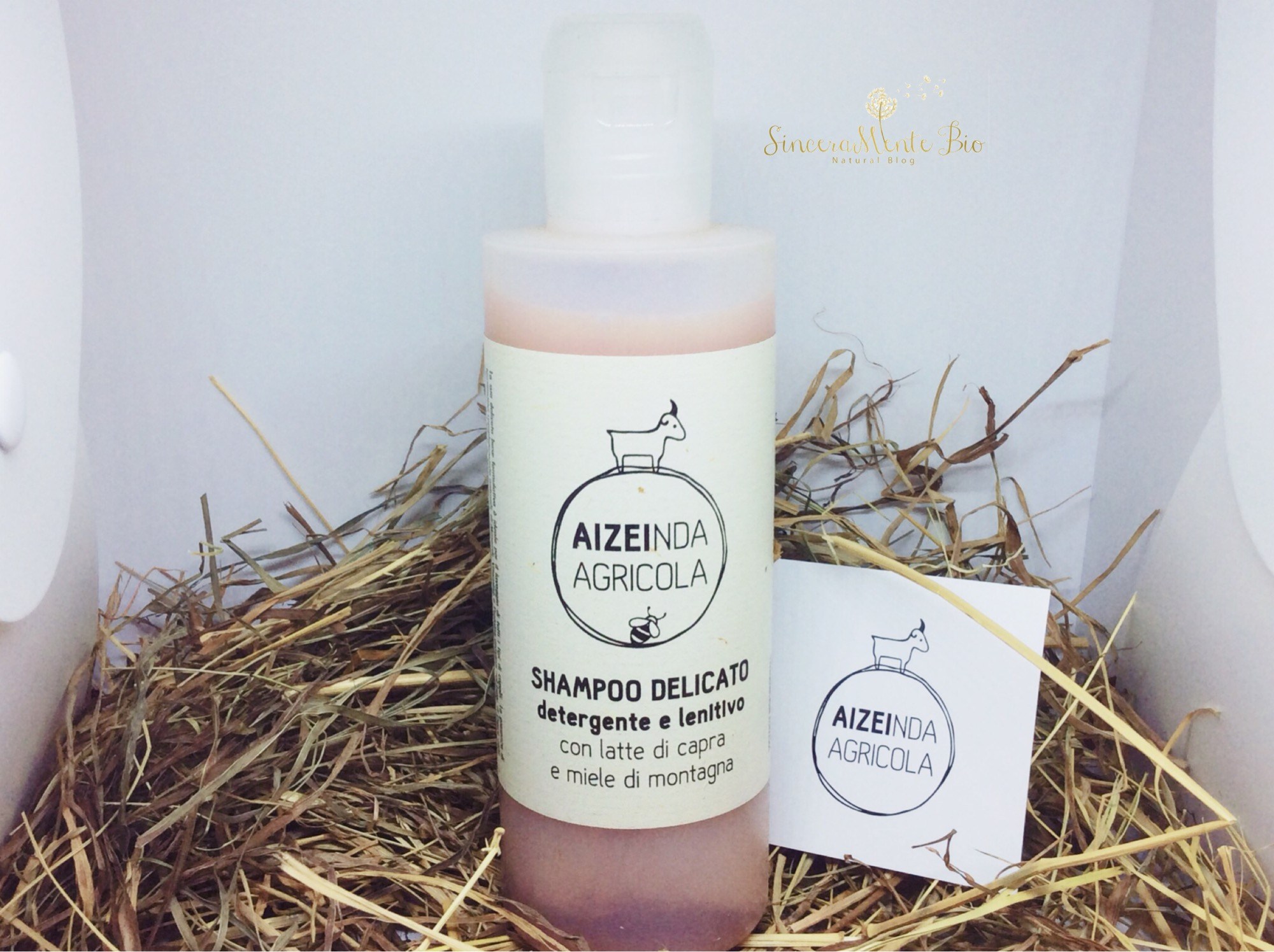 Shampoo naturale con latte di capra AiZei